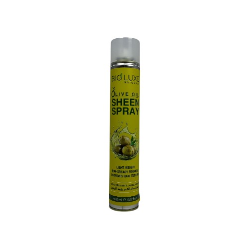 BIOLUXE OLIVE OIL SHEEN SPRAY 400ML