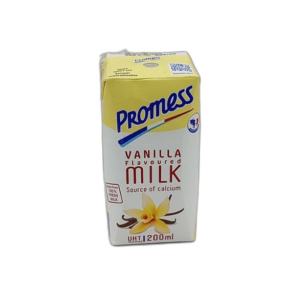 PROMESS VANILLA FLAVOURED MILK 200ML