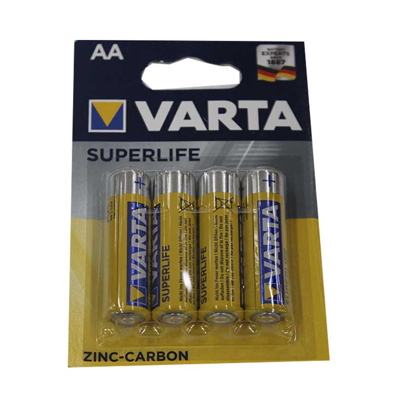 VARTA AA SUPERLIFE BATTERIES 4PCS