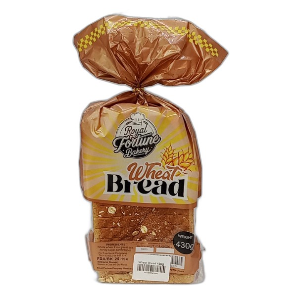ROYAL FORTUNE WHEAT BREAD 430G