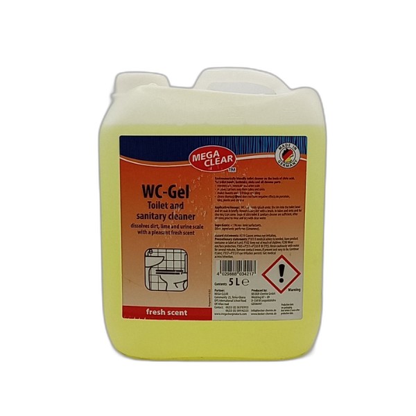 MEGA CLEAR WC GEL 5L