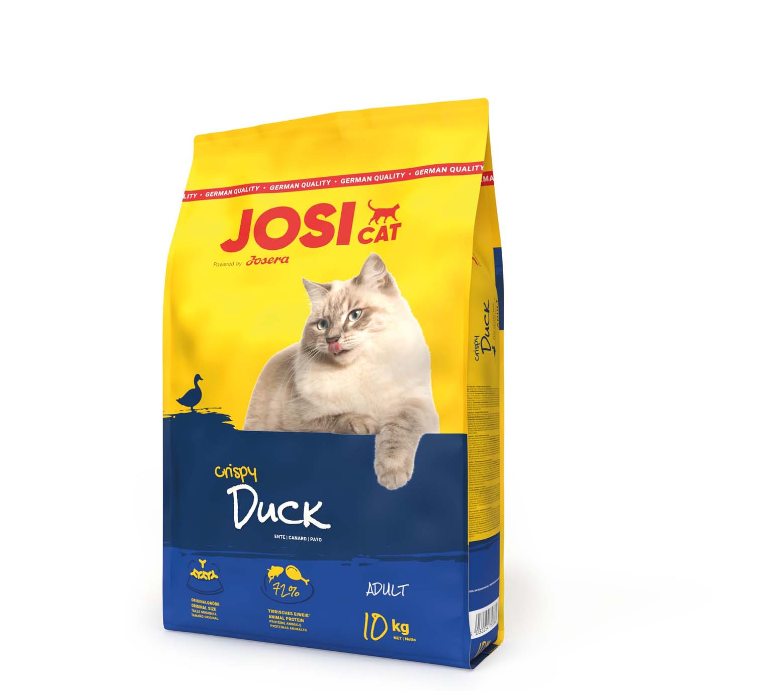 JOSI CAT DRY FOOD DUCK JUNIOR 10KG