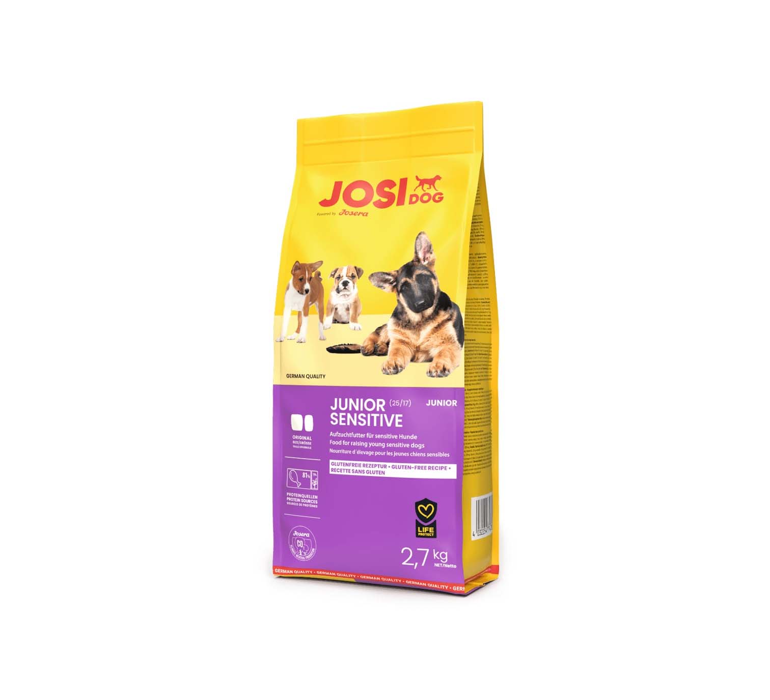 JOSIDOG JUNIOR SENSITIVE DOG FOOD 15KG