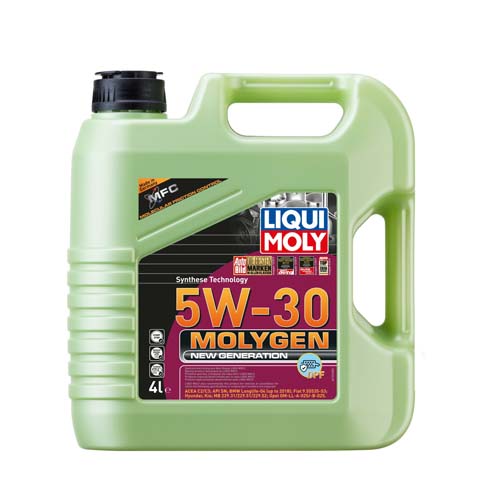 LIQUI MOLY ENGINE OIL 4L 5W30 MOLYGEN NEW GENERATI