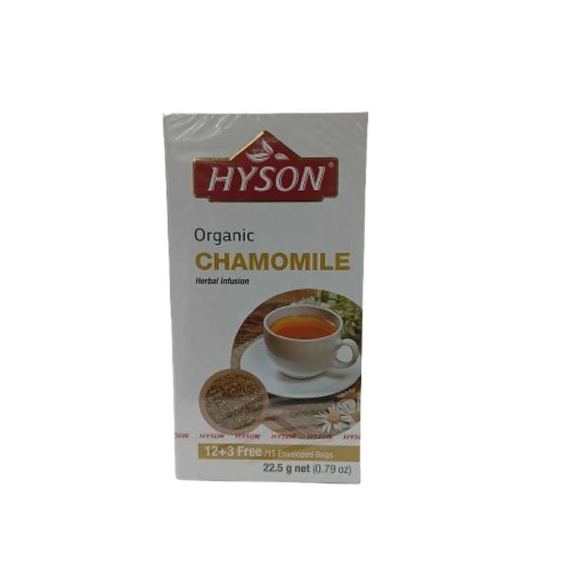 HYSON ORGANIC CHAMOMILE TEA 15S