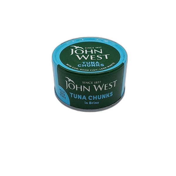 JOHN WEST TUNA STEAK BRINE 110G