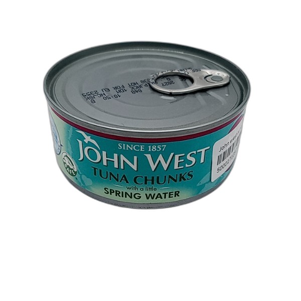 JOHN WEST TUNA STEAK SPRING WATER 110G