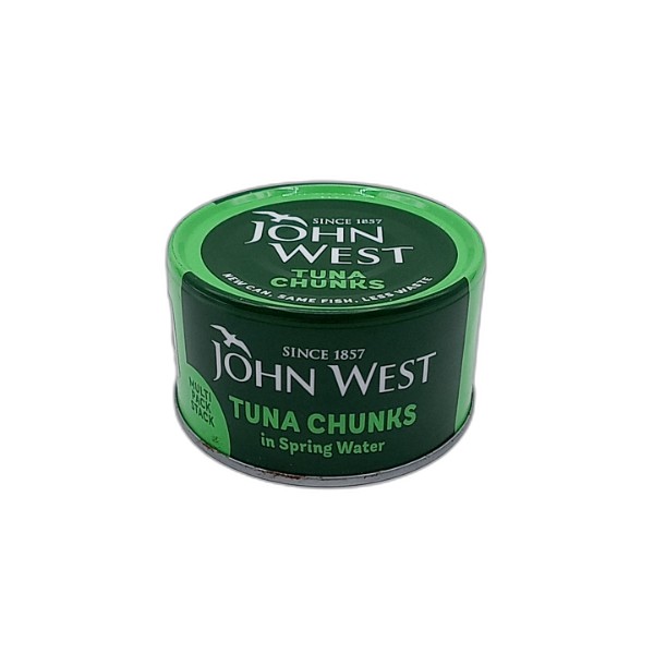 JOHN WEST TUNA CHUNKS SPRING WATER 110G