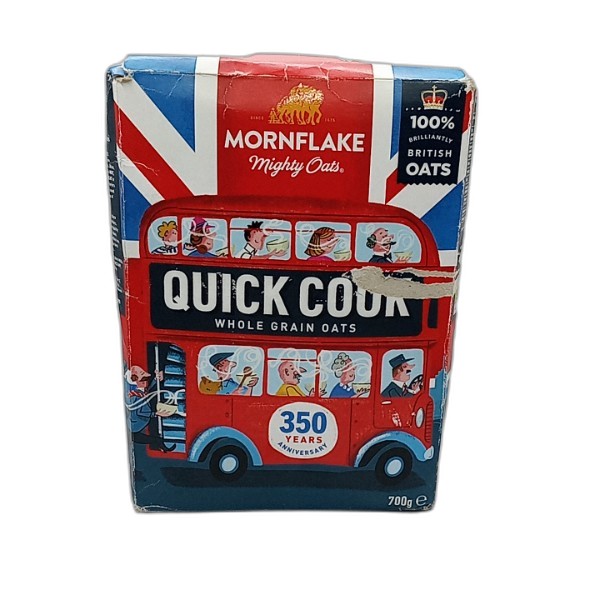 MORNFLAKE QUICK COOK WHOLE GRAIN OATS 700G