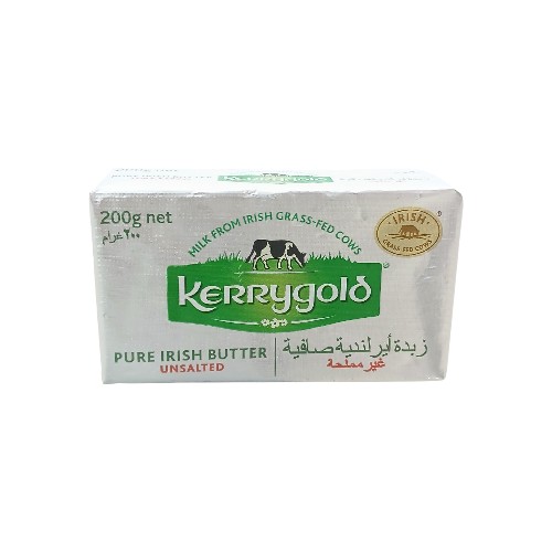 KERRYGOLD UNSALTED BUTTER 200G