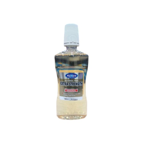 MOUTHWASH 500ML EXTRA STRENGTH ORIGINAL ACTIVE