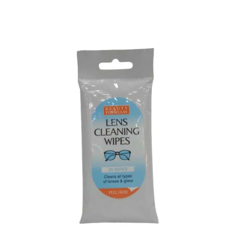 BEAUTY FORMULA LENS CLEANING WIPES 20S