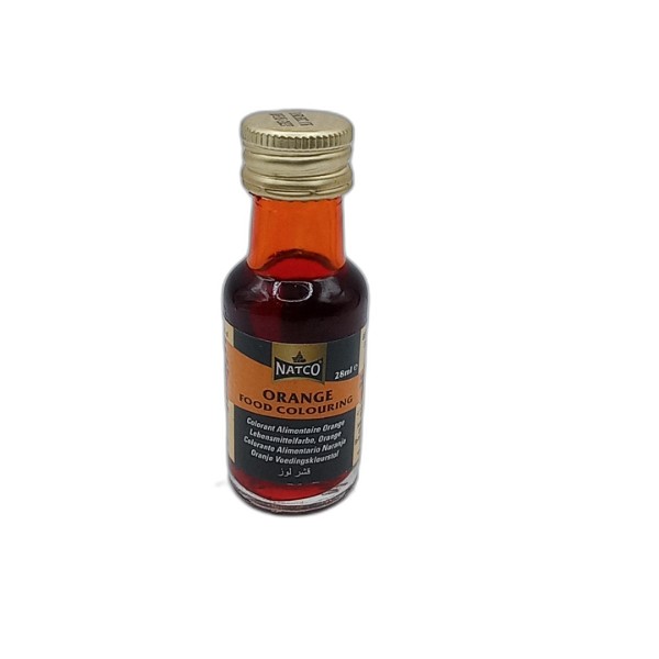 NATCO ORANGE FOOD COLOURING 28ML