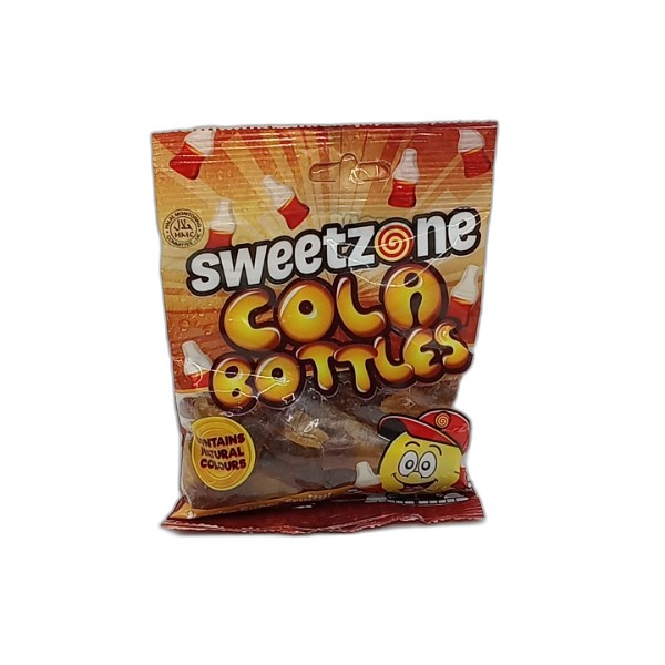 SWEET ZONE COLA BOTTLES 90G