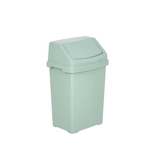 WHAM PLASTIC SWING BIN 25 L SILVER SAGE.