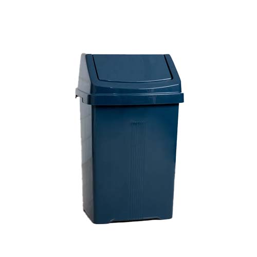 WHAM PLASTIC SWING BIN 25L NAVY.