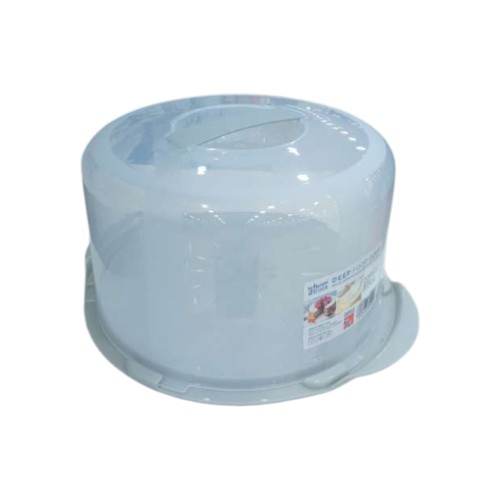 WHAM FOOD STORAGE BOX W LID 30X15CM SILVER-CLEAR