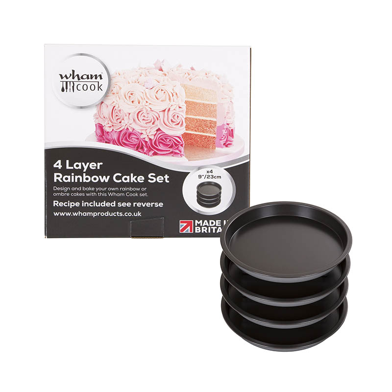 CAKE PLATE SET 4 LAYER 23CM WHAM
