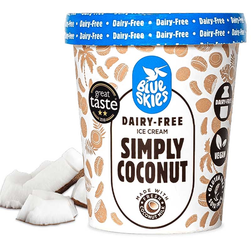 BLUE SKIES COCONUT ICE CREAM 450ML