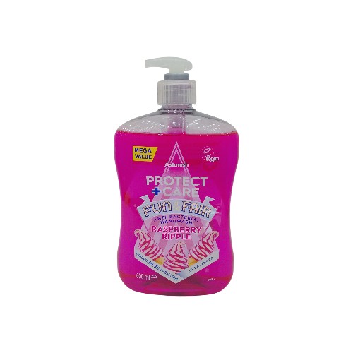 ASTONISH HANDWASH RASPBERRY 600ML