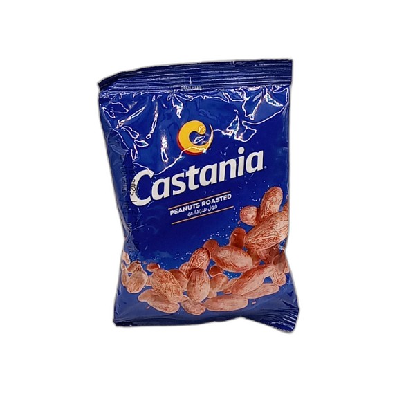 CASTANIA ROASTED PEANUTS 40GR