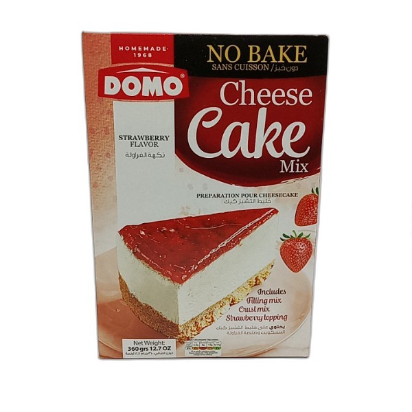 DOMO STRAWBERRY CHEESECAKE 350G