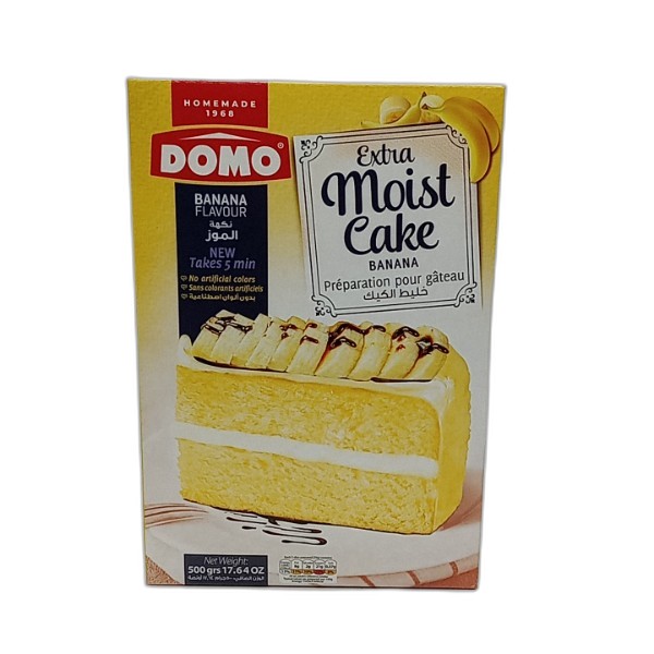 DOMO CAKE MIX CAKE MIX BANANA 500G