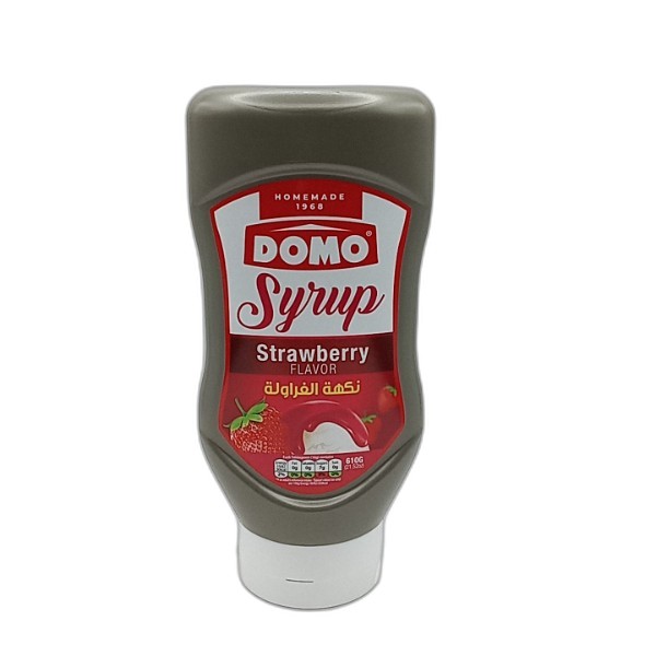 DOMO STRAWBERRY SYRUP 610G