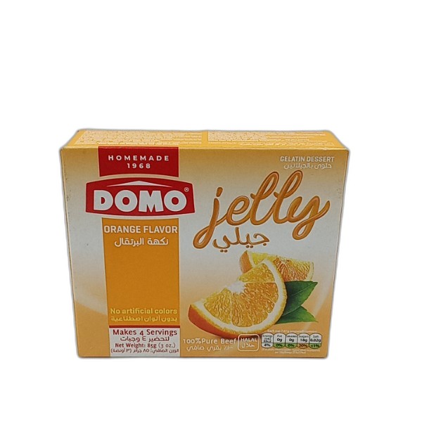 DOMO JELLO BEEF ORANGE 85G