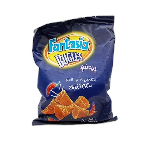 FANTASIA BUGLES SWEET CHILI 48G