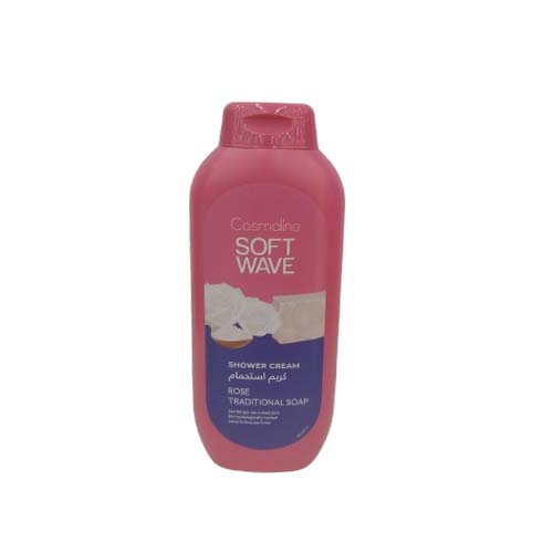 SOFT WAVE SHOWER GEL ROSE TRADIONAL SOAP 650ML