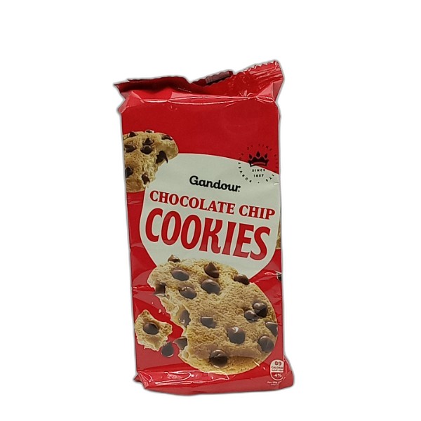 GANDOUR COOKIES CHOCOLATE CHIP 144G