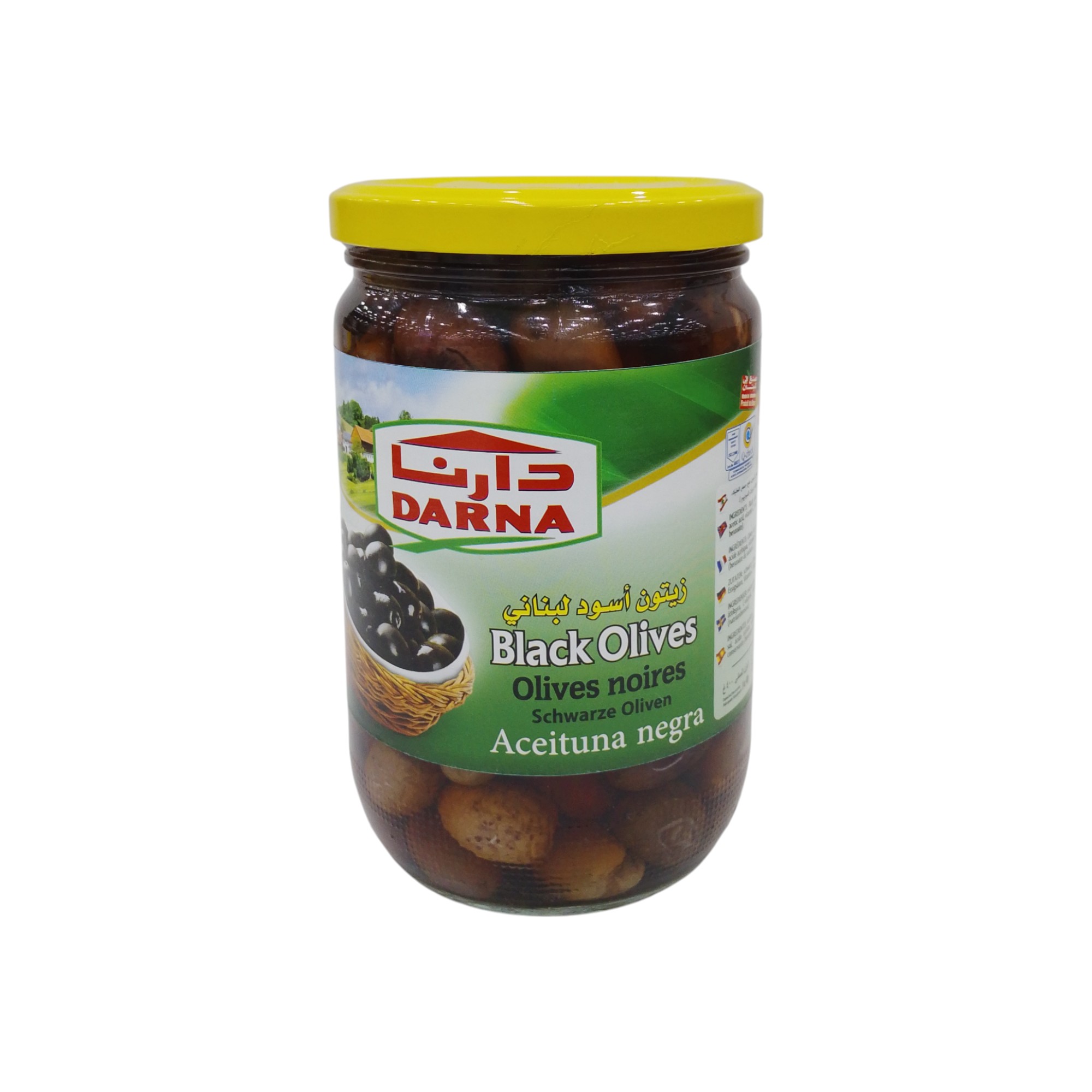 DARNA OLIVES BLACK OLIVES 660G