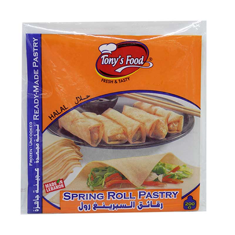 TONYS FOOD SPRING ROLL 200G