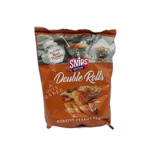 SNIPS PEANUT PASTE DOUBLE ROLLS 40G