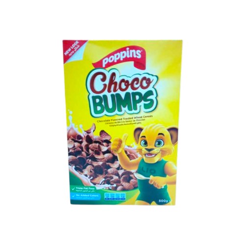 POPPINS CORN FLAKES CHOCO BUMPS 500G