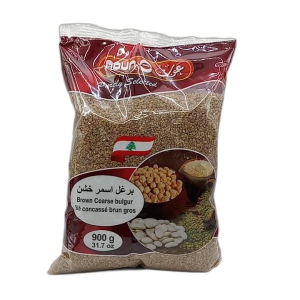 AOUN BROWN COARSE BULGUR 900G