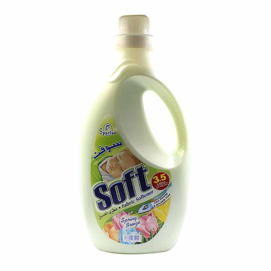 FABRIC SOFTNER GREEN SPRING 3.5L  BREEZE SOFT