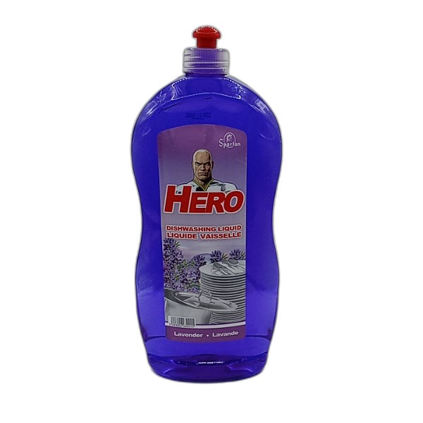 HERO DISHWASH LIQUID LAVENDER 1.3L