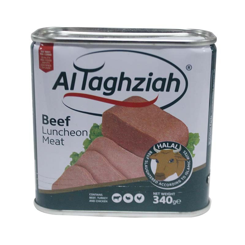 AL TAGHZIAH BEEF LUNCHEON SQUARE WITH KEY 340G