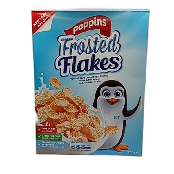 POPPINS FROASTED FLAKES 750G