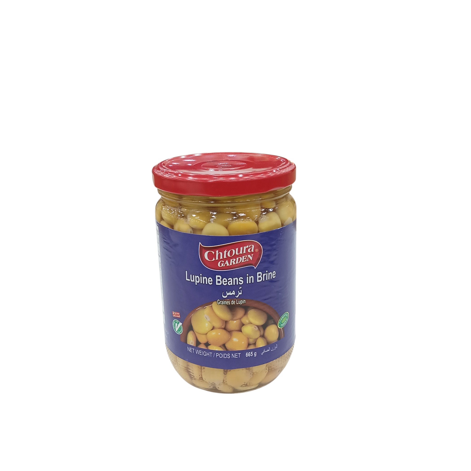 CHTOURA LUPIN IN BRINE 665G