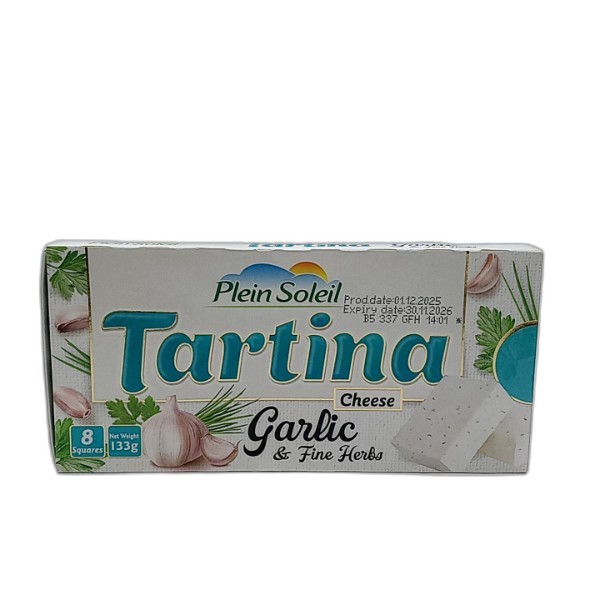 PLEIN SOLEIL CHEESE TARTINA GARLIC&FINE HERBS 8PCS