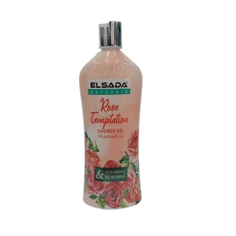 ELSADA SHOWER GEL ROSE TEMPTATION 750ML