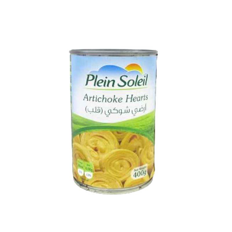 ARTICHOKE HEARTS 400G PLEIN SOLEIL
