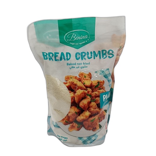 BENINA PLAIN BREAD CRUMBS 550G