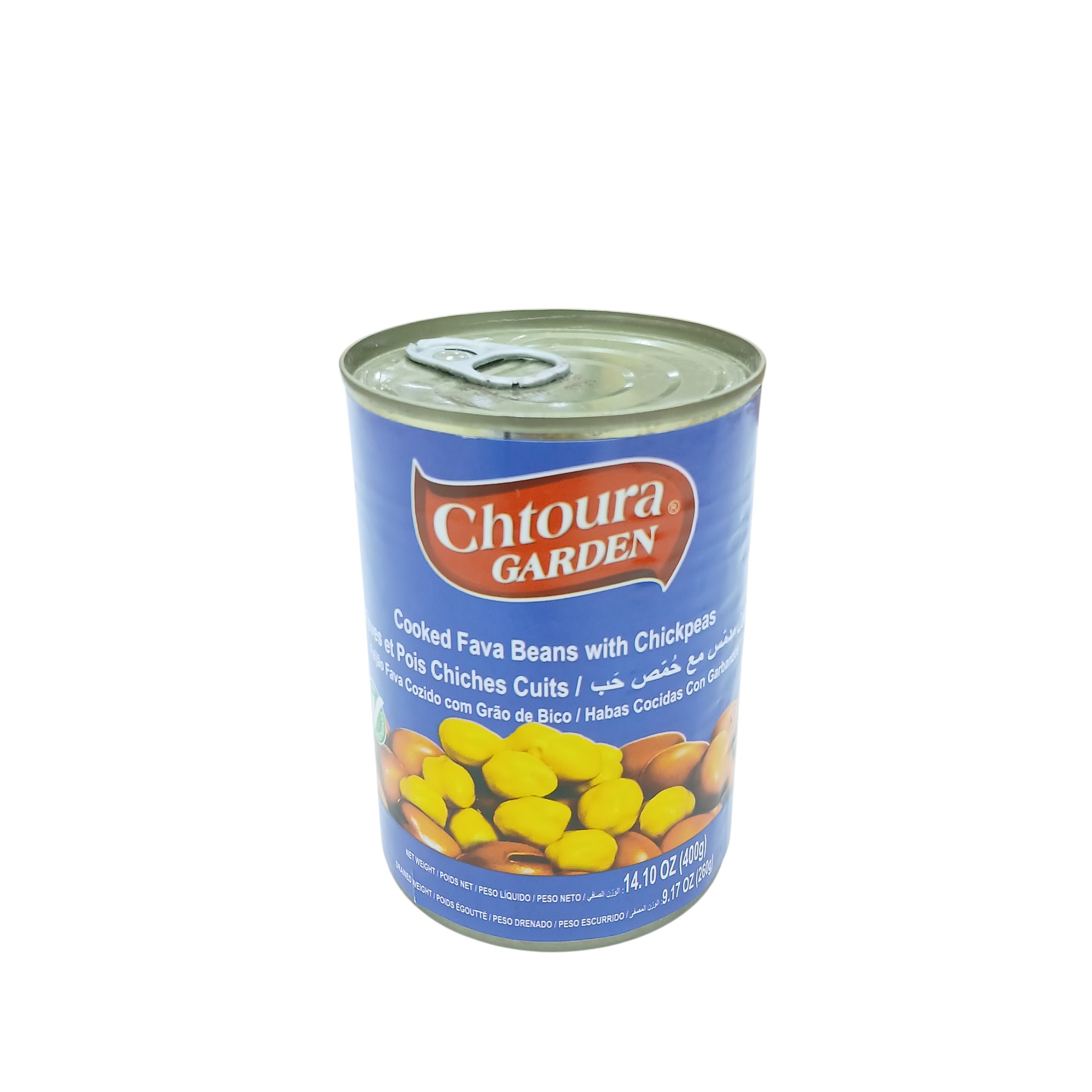 CHTOURA FAVA BEANS-CHICK PEAS 400G