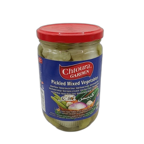 CHTOURA PICKLES MIXED VEG 600G