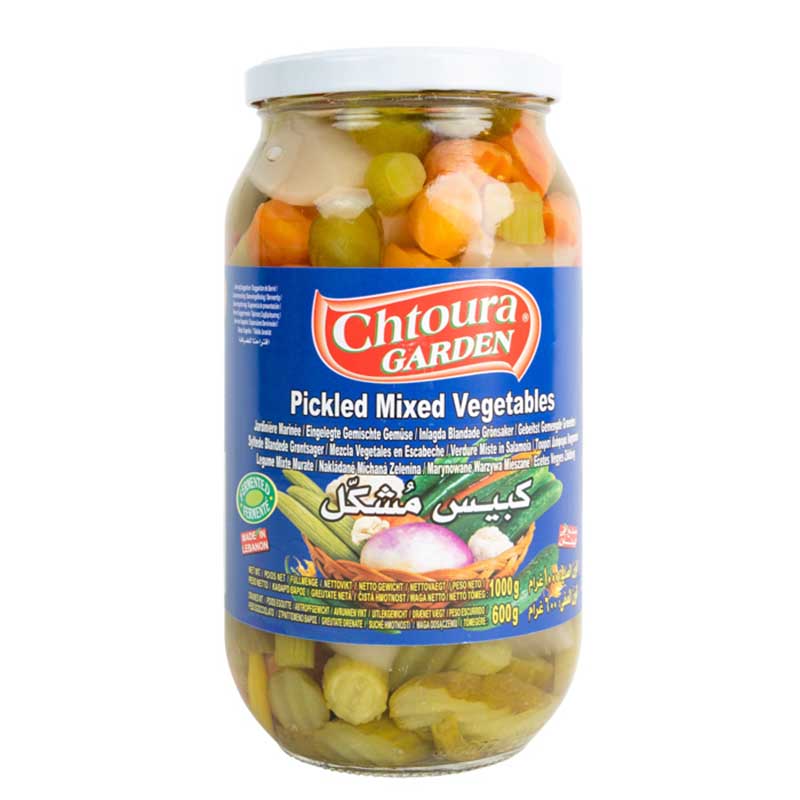 CHTOURA GARDEN PICKLES MIXED VEG 1KG