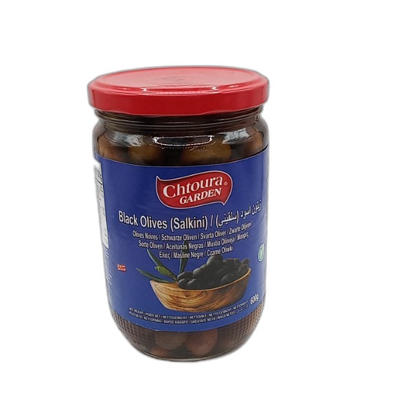 CHTOURA BLACK OLIVES 600G